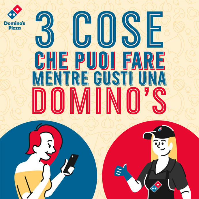 Food and Beverage Marketing per dominos-s pizza italia